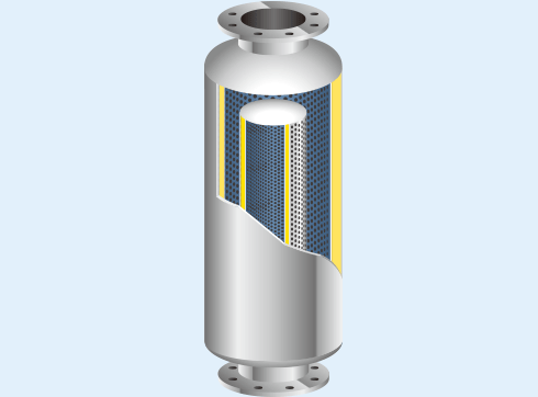 吸音式サイレンサー ACB/ACA型